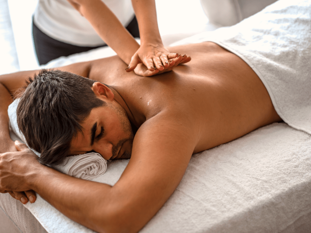 Relaxation spa treatmentAroma therapy massage sessionProfessional body massage